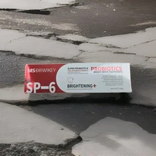 MS DRWIKEY SP-6 Probiotic Bright White Whitening Toothpaste 4.9oz 140g Brighten