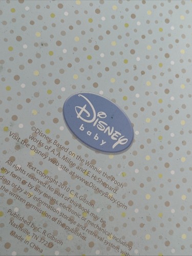Disney Baby Winnie the Pooh Memory Book Keepsake Album Gift New Vtg. Stock - Picture 4 of 6