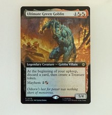 MTG: Ultimate Green Goblin (Extended Art) Marvel's Spider-Man Foil NM