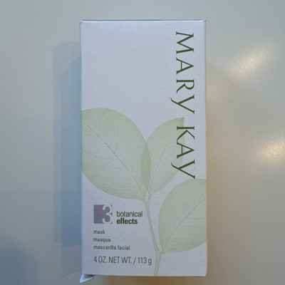 NIB Mary Kay Botanical Effects Mask #3 for Oily / Sensitive Skin - 4oz