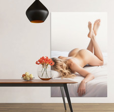 ✅ Erotisches Nude Frau, Kunst Bild, Wandbild, Acrylglas, Leinwand oder Poster