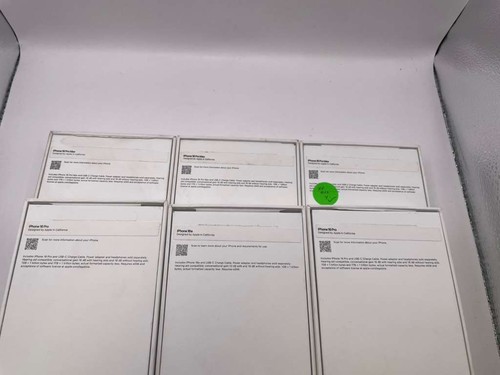 Apple iPhone 16 Pro, 16 Pro Max, 16e SOLO CAJA vacía sin teléfono *Lote de 6* - Imagen 3 de 4