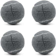 4 PCS Precut Walker Tennis Balls for Furniture Legs and Floor Protection, Heavy