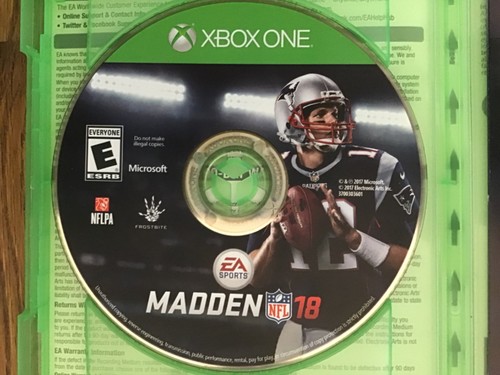 Madden NFL 18 für XBox One Videospiel EA Sports Tom Brady Cover - Bild 5 von 6