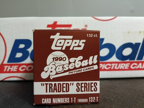 ⚾ 1990 Topps MLB Baseball Factory Sealed Set + Rookie Traded Set *Fresh From Case* - Bild 3 von 17