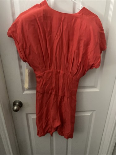 Vintage HEARTS Flamingo Color Short Romper For Women Size 5/6 NWT See Details - Picture 5 of 8