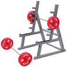  1 Set Mini Barbell Rack Desk Pen Organizer - Squat Rack Desk Organizer Gym