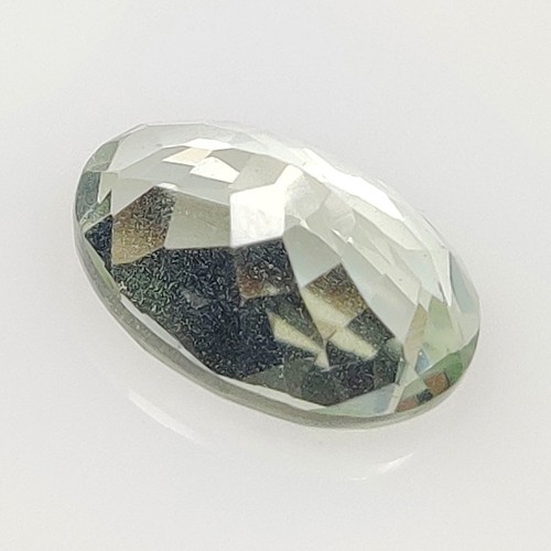 5.60 Ct Natural Green Amethyst High Luster Oval Shape - 9164 - Picture 2 of 2