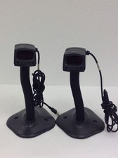 2x SYMBOL MS-1207FZY-1000 Barcode Scanner w/USB Cable/Stand 11-51384-02, QTY