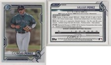 2021 Bowman Draft Chrome Refractor Milkar Perez #BDC-117