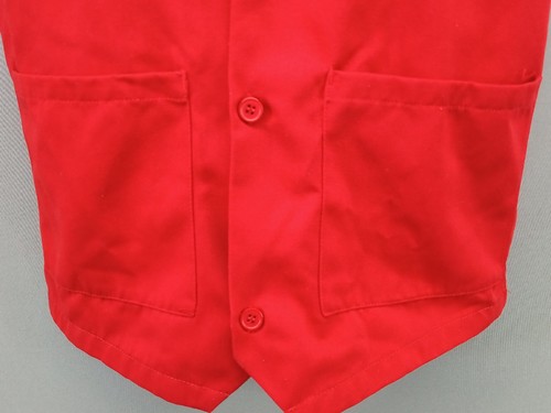 Target Employee Red Vest – Uniform Workwear – Size S – 3-Button Retail Associate - Picture 6 of 11