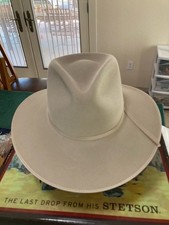 Stetson Dune (Gun Club Collection) Size 7, Color Silverbelly