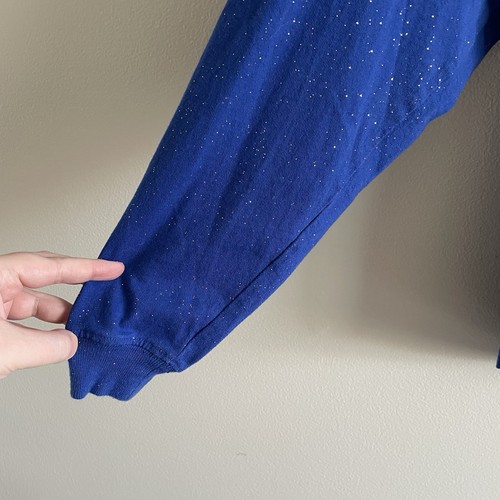 Disney Women S Wishes Come True Blue Glitter Disneyland Resort Spirit Jersey - Picture 4 of 12