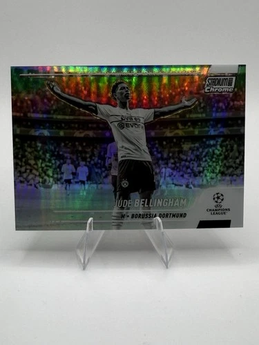Topps 2021-22 Stadium Club Chrome Bundesliga Jude Bellingham Purple /299 #31