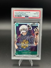 PSA 10 Trafalgar Law Super Pre-Release ST02-009 One Piece English Promo Gem MT