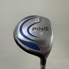 Ping G5 9 Fairway Wood 24 Degrees, Stiff Flex - Rare