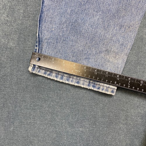 Wrangler Five Star Premium Jeans Herren 38x30 Blau Denim Relaxed Fit Straight - Bild 6 von 16