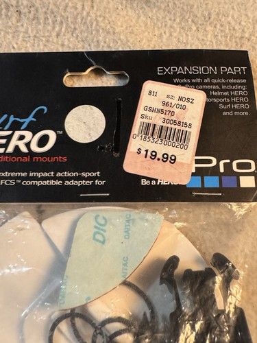GoPro Surf Hero Expansion Part Surfboard Extreme Impact Sport Mount Brand New!! - Picture 3 of 11