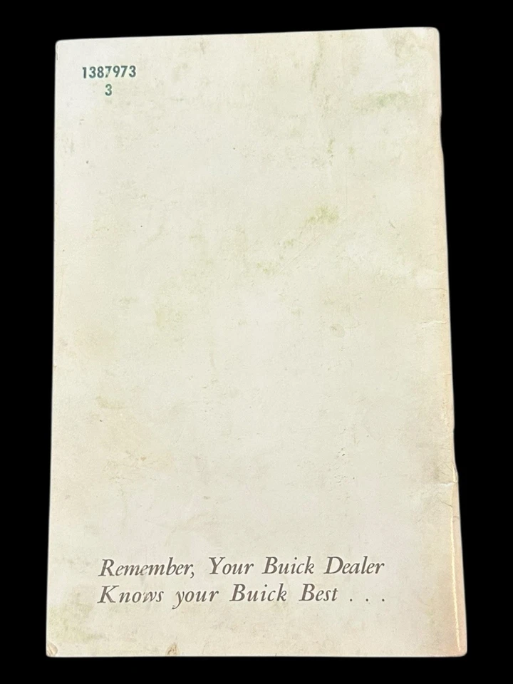 Original Owner's Manual Buick Gran Sport GS Skylark Custom  Sport Wagon 1968 Foto 2 de 3