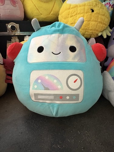 NEU 2024 Squishmallow VERN THE ROBOT Neue Version 16 Zoll Plüsch