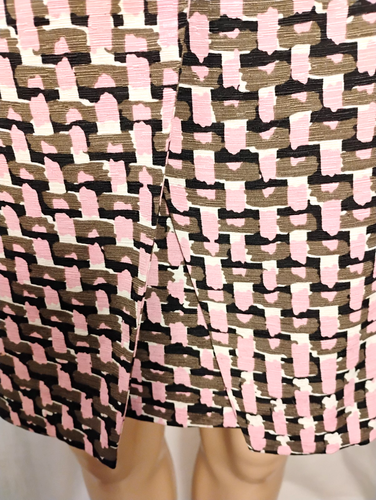 Banana Republic Strapless Barbiecore Wiggle Dress Womens 10P Silk Artisanal Feel - Picture 8 of 19