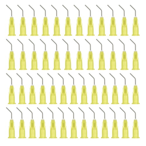 300 Pcs 20G 0.4" Blunt Tip Dispensing Needles with Lure Lock Bent Blunt Needle