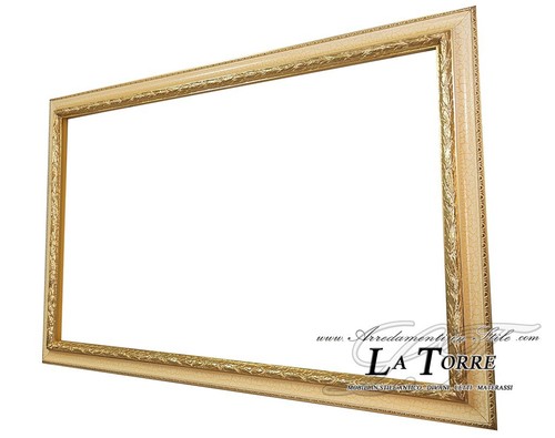 Rahmen Klassische Bild Barocke Auf Größe Bild Hölzern Gold Crecklè G131OC - Bild 4 von 5