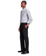 Michael Kors Mens Classic fit Dress 36 / 30 Black Solid