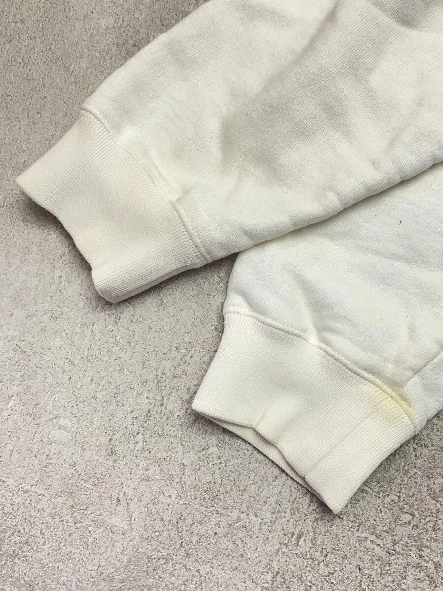 GUCCI Felpa con Cappuccio FIRENZE 1921 646953 S COTONE color panna CON MACCHIE E USATA