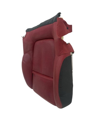 2015-2020 PORSCHE MACAN FRONT RIGHT LOWER SEAT BOTTOM CUSHION BLACK/RED LEATHER - Picture 14 of 19