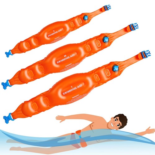 Schwimmgürtel für Kinder und Erwachsene, 3er-Set Schwimmhilfe-Taillengürtel8298 - Bild 3 von 7