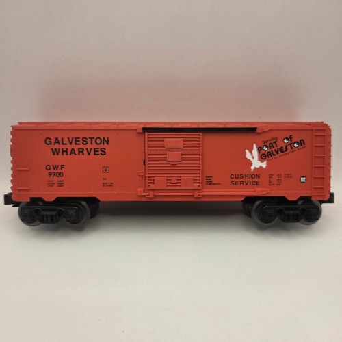 Lionel O Gauge Galveston Wharves Box Car GWF 9700 NEW old stock CIB - Picture 2 of 13