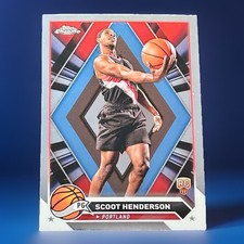 Scoot Henderson Rookie Card 2023-24 Topps Chrome #60