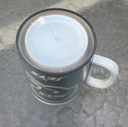 Vintage 1976 NEW YORK JETS NFL Thermo-Serv Coffee Cup Made in USA - Picture 4 of 4