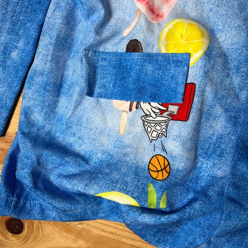 Vintage Made in Italy Mickey & Minnie Jacke - 90er Disney Pop Art Blazer - selten - Bild 5 von 10