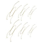  6 Stück unsichtbare Telleraufhänger für die Wanddekoration, dekorative