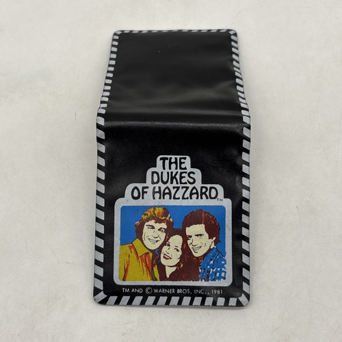 Billetera vintage 1981 Dukes Of Hazzard negra ¡Vinilo PVC! - Imagen 4 de 9