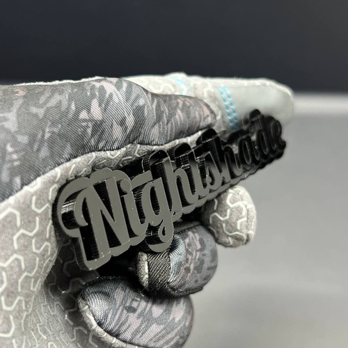 1PC Nightshade Emblem – 3D Acrylic Tailgate or Fender Badge for Car, SUV - Bild 9 von 9