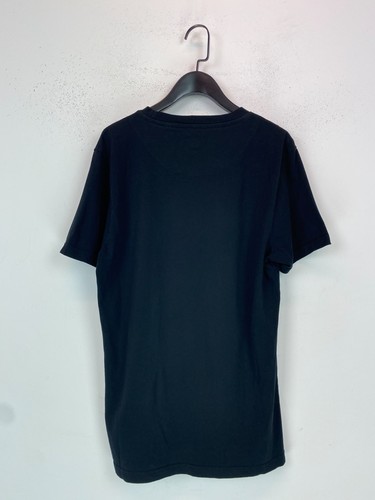 Pretty Green Black Paisley Logo Tee Crew Neck Short Sleeve Mod Style M - Picture 7 of 7