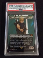 PSA 10 Cloud Midgar Mercenary Surge Foil English FF7 MTG Final Fantasy VII
