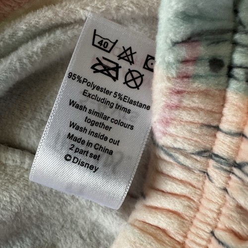 Brand Threads Baby Mädchen rosa Prinzessin Druck weich Stretch Outfit Set Gr. 3-4 Jahre - Bild 12 von 12