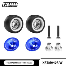GPM 7075 Alloy Wheelie Bar Wheel & Bearing For TRAXXAS Mini Maxx Mini XRT 4976