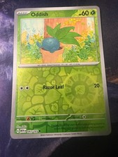 Oddish 043/165 Sv: Scarlet & Violet 151 Reverse Holo