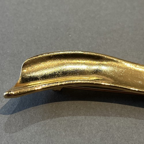 Vintage Avon Brosche goldenes Band poliert goldfarben Metall Anstecknadel 3,25 Zoll - Bild 7 von 18