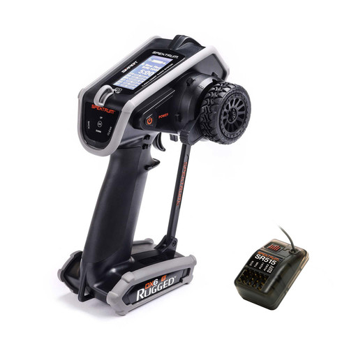 DX6 Rugged 6 Kanal DSMR Sender mit SR515, SPM6215 - Bild 1 von 9