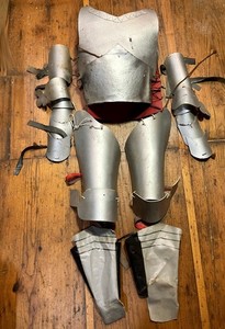 Vintage Rugged Plastic Cosplay SCA LARP Armor 1980s