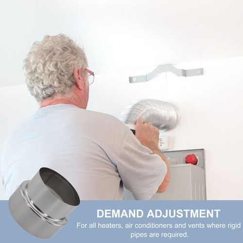 Brand-New Duct Reducer 120mm To 100mm Long-lasting Silver Easy Install - Picture 10 of 12