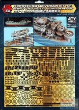 AFVAG35050 1:350 AFV Club US Navy Type 2 LST-1 Class Landing Ship Photo-Etched