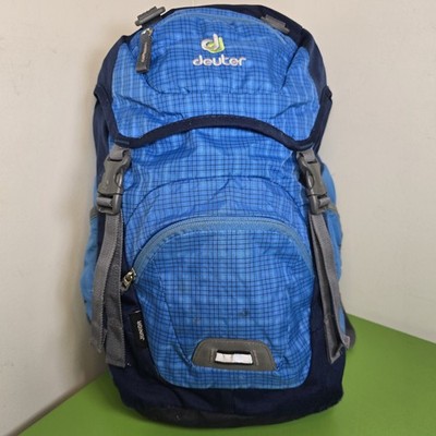 Deuter Junior Backpack Blue Child/Youth Rugged 1100 cu. in. Very Good Used Cond.