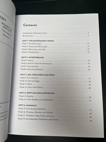 Noeo Science: Biology 2 Lot Grade 4-6 Instructor’s Guide & Lab Manual Homeschool - Picture 8 of 14